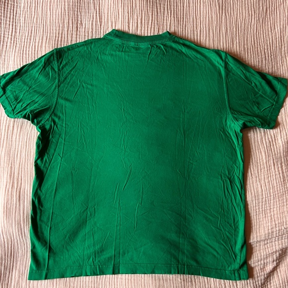 Lovely Day For Guinness Beer Stout Toucan Bird Factory 1759 Green Shirt XL RARE - Picture 5 of 8